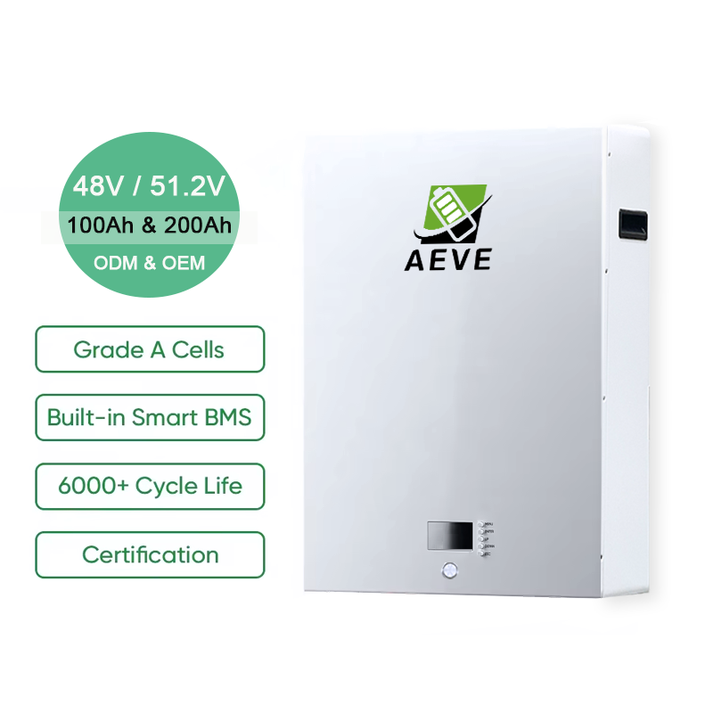 51.2V 100ah Wall Mounted Battery